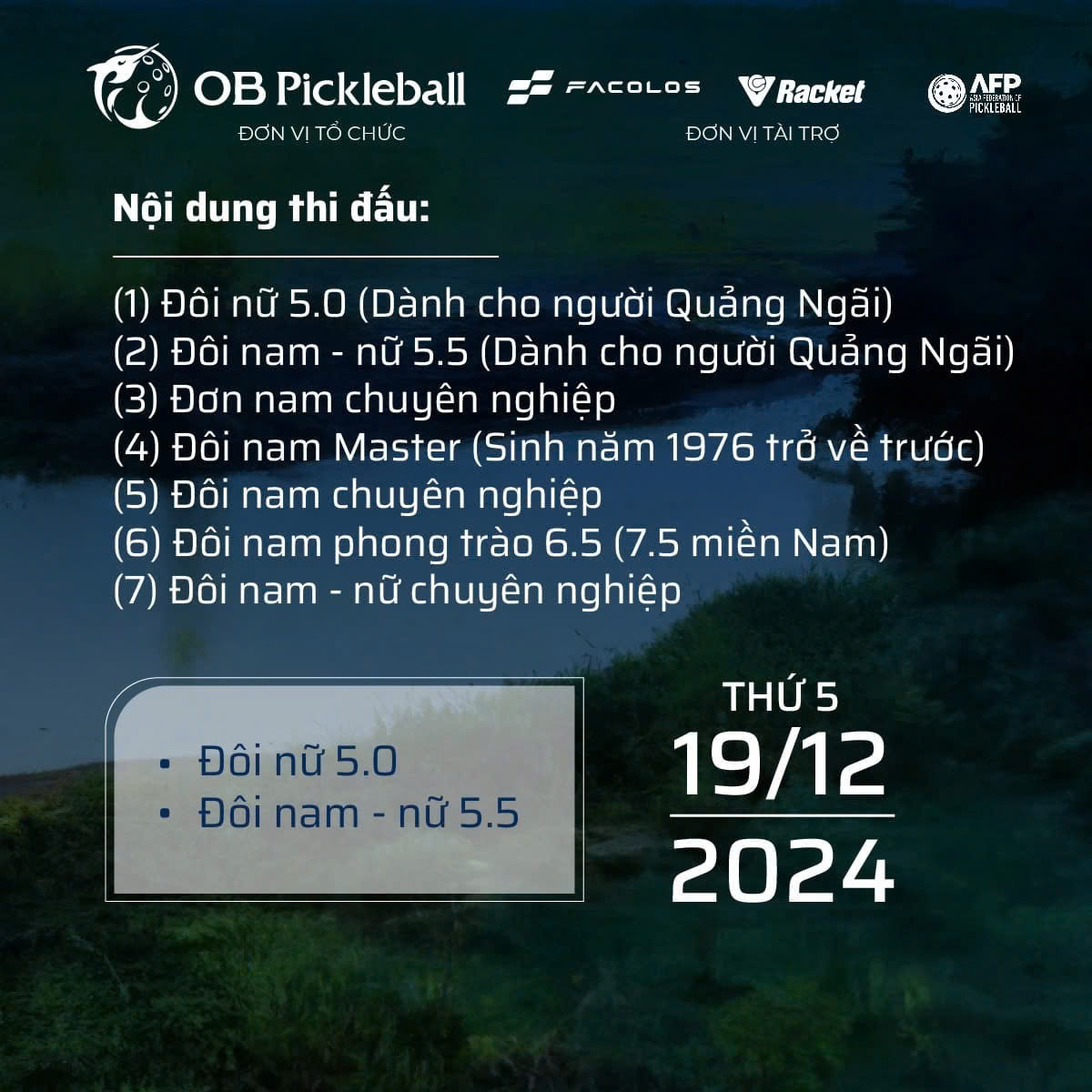 Facolos ‘trình làng’ bóng F-Pro Gen 2 tại Giải OB Open Pickleball Championships