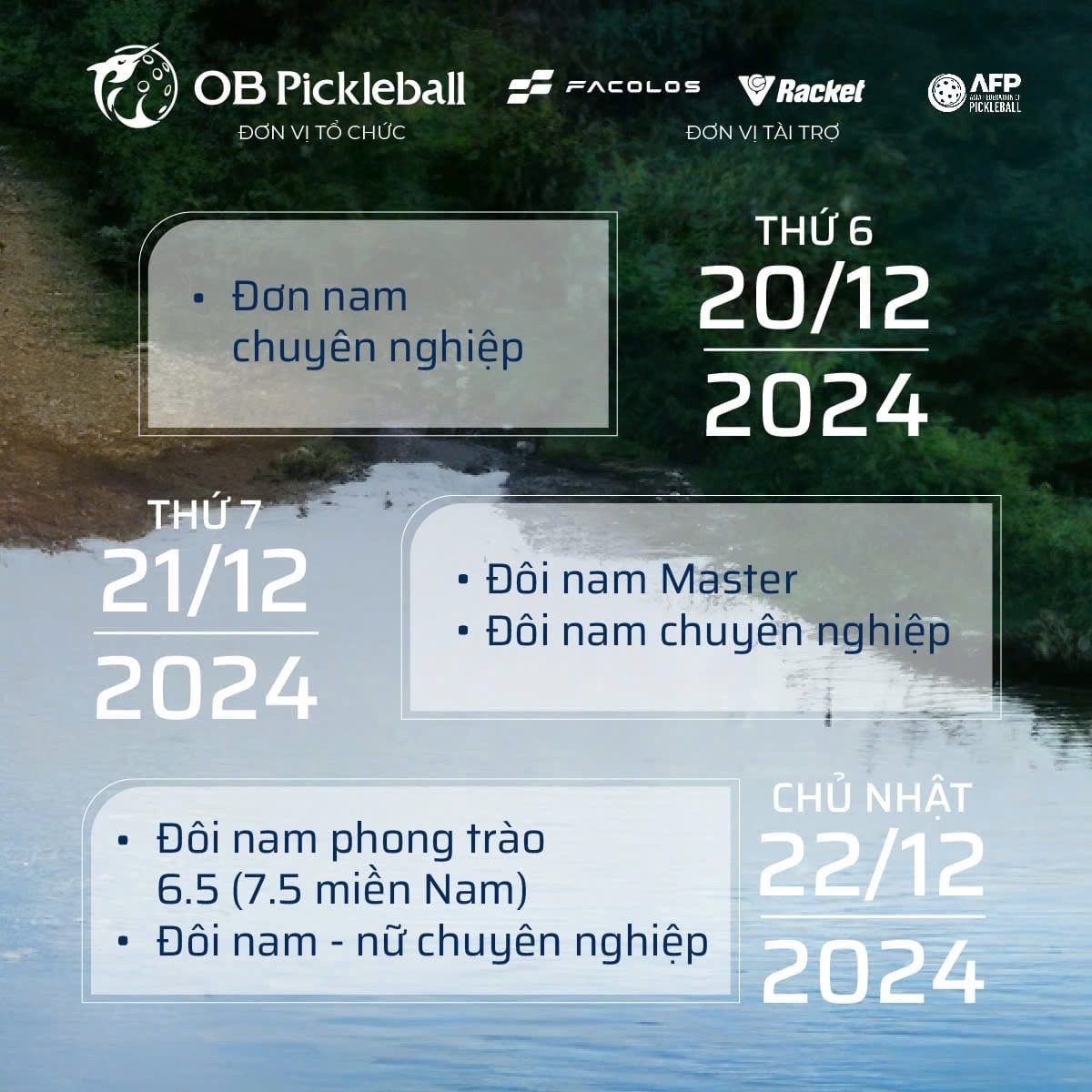 Facolos ‘trình làng’ bóng F-Pro Gen 2 tại Giải OB Open Pickleball Championships