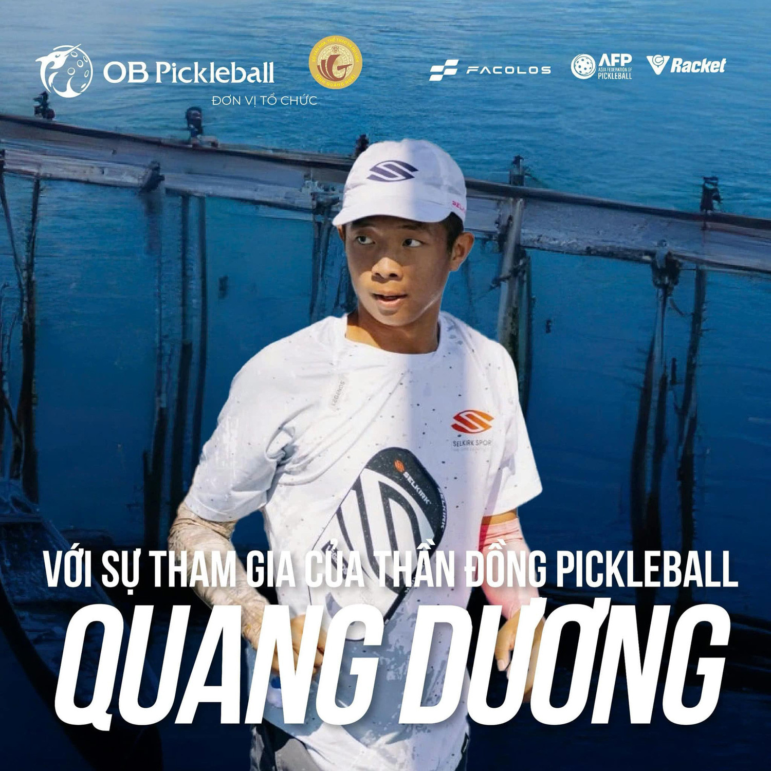 Facolos ‘trình làng’ bóng F-Pro Gen 2 tại Giải OB Open Pickleball Championships