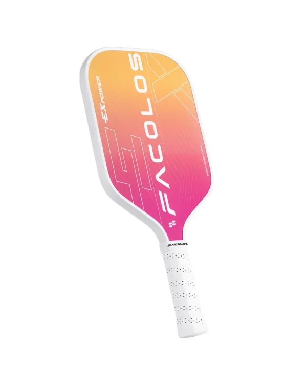Bộ 2 vợt Pickleball Facolos Sport Series – ExPower White 14mm