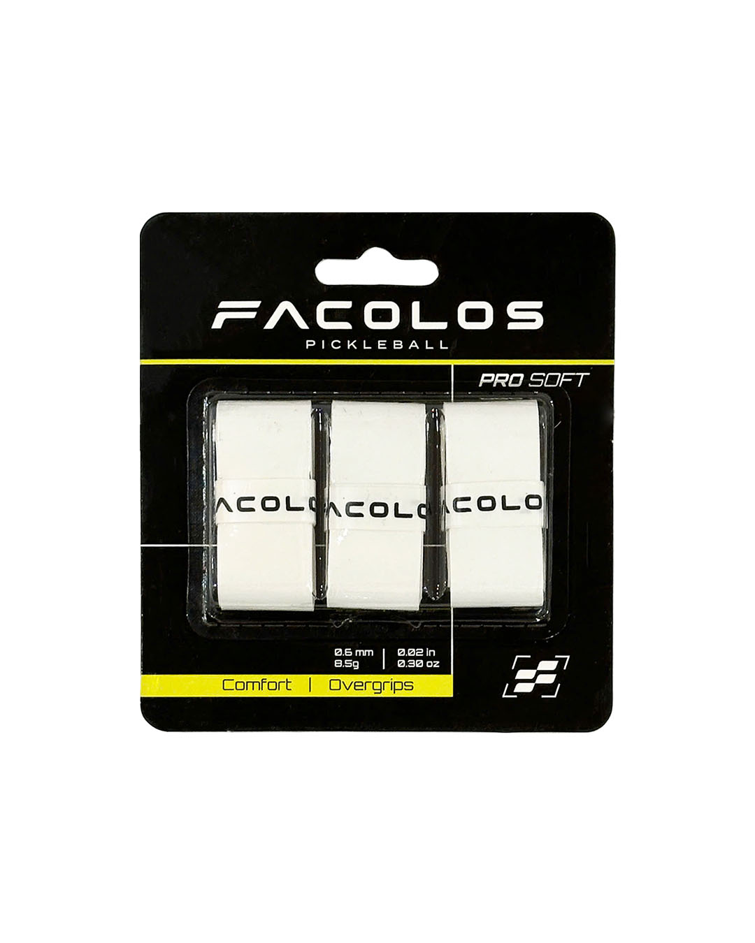 Facolos Pro Grips Racket Overgrip Set – Available in Packs of 3 and 12